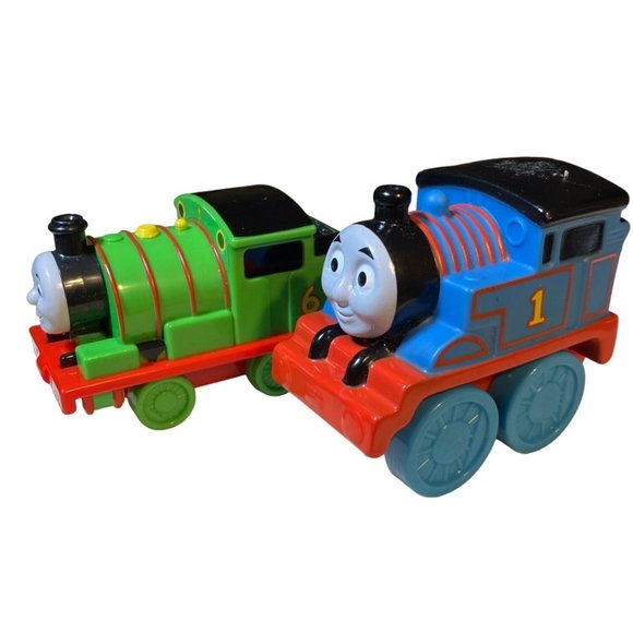 Thomas the Train and Percy Chunky Train Engines - Picture 2 of 12